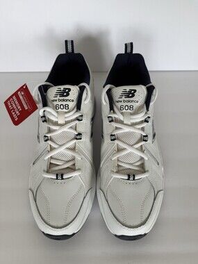 New Balance 608 MX608WNS5 Men’s Size 13 D White Navy Shoes NWT